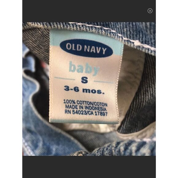 Infant Old Navy Denim Bal Cap - Picture 4 of 6
